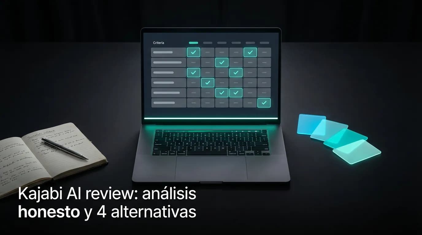 Kajabi AI review: análisis honesto y 4 alternativas