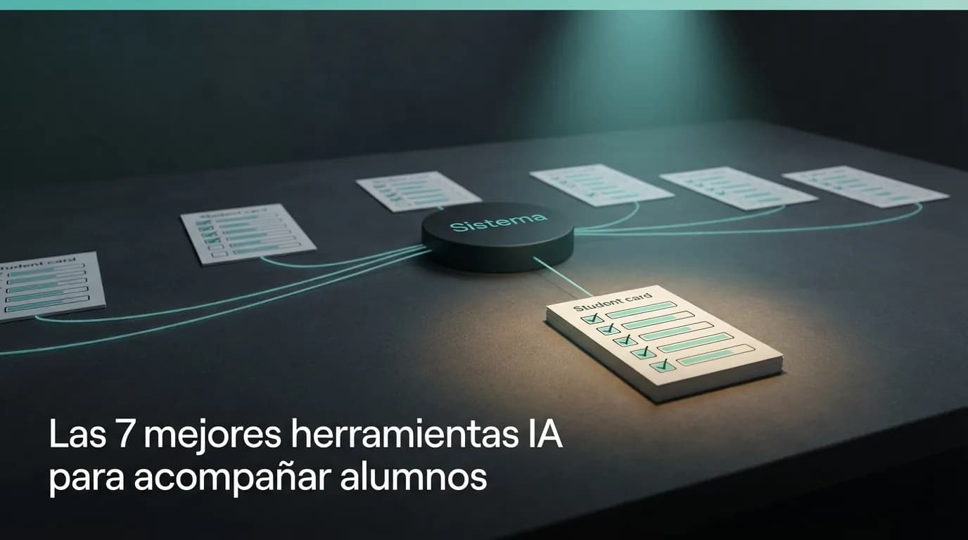 Las 7 mejores herramientas IA para acompañar alumnos