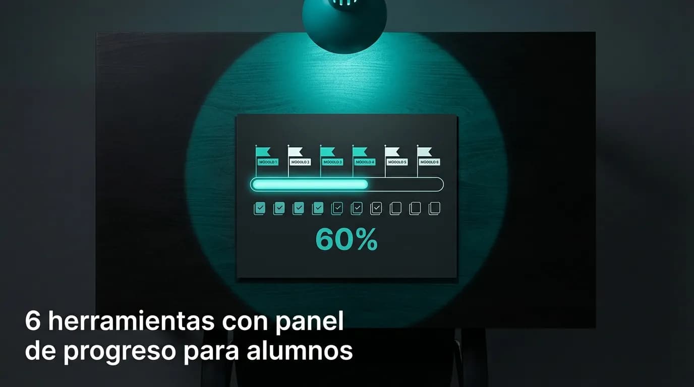 6 herramientas con panel de progreso para alumnos
