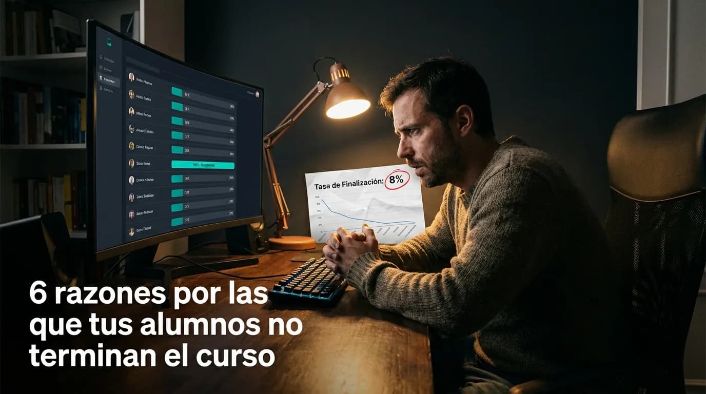 6 razones por las que tus alumnos no terminan el curso