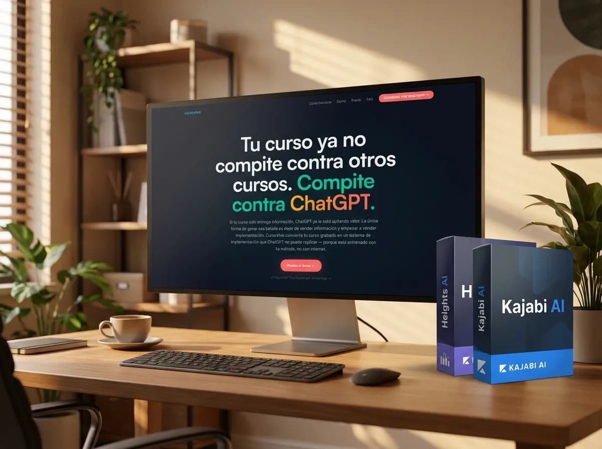 Heights AI vs Kajabi AI: cuál elegir para cursos — vista previa