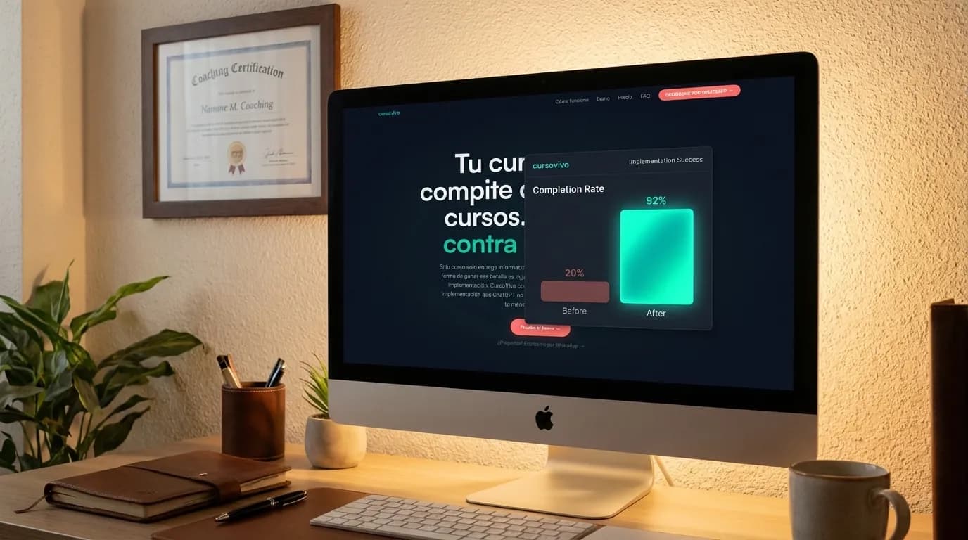 6 formas de mejorar completación en cursos de coaching — vista previa