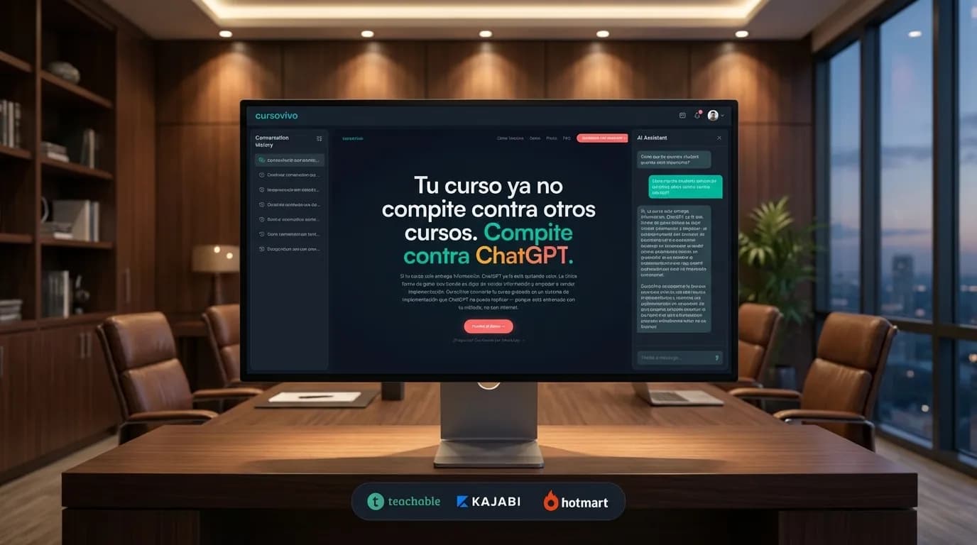 Los 7 mejores asistentes IA para plataformas de cursos — vista previa